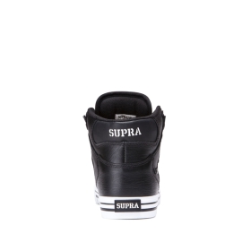 Supra VAIDER Høye Sneakers Dame Svart/Hvite | NO-49556